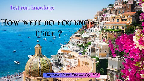 How well do you know Italy? 🇮🇹 | General Knowledge Quiz #shorts