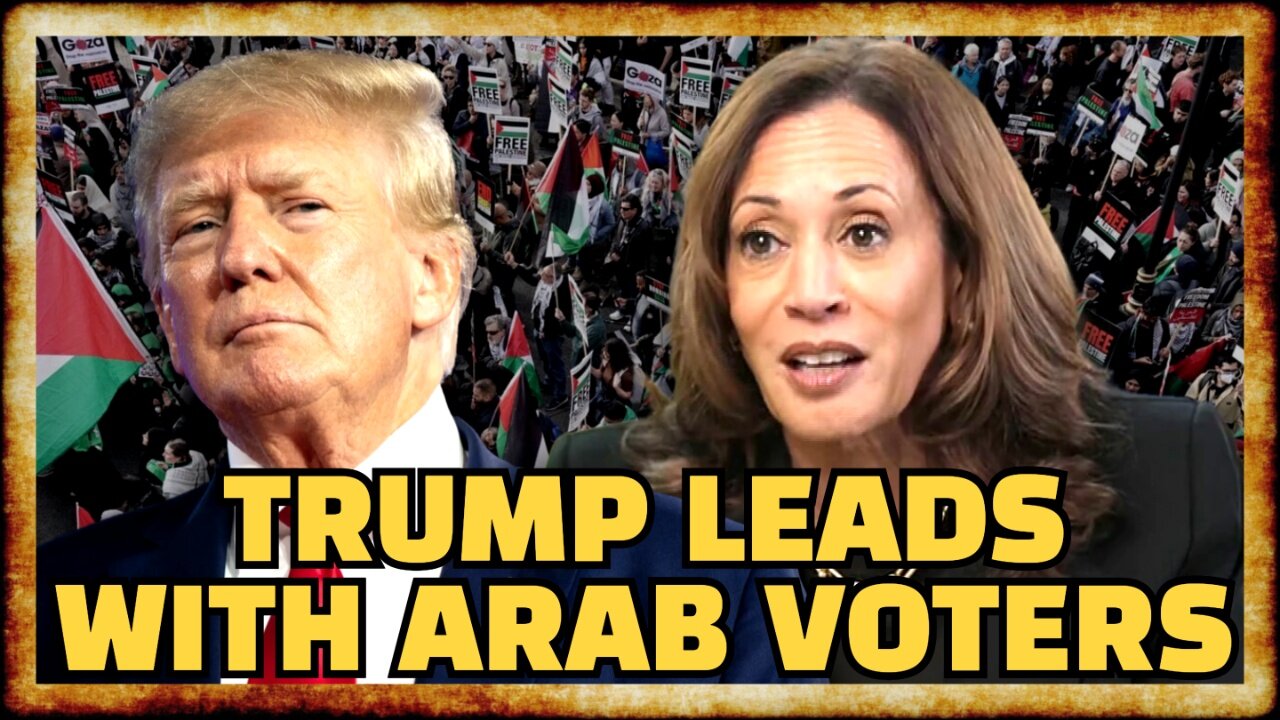 SHOCK POLL: Trump LEADING Kamala Among ARAB VOTERS