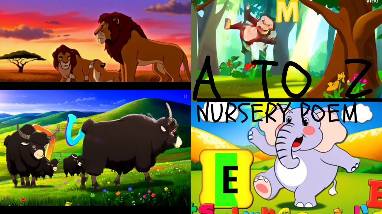 NURSERY RHYMING POEMS WITH ALFABET ATO Z/@NATUREFACTS