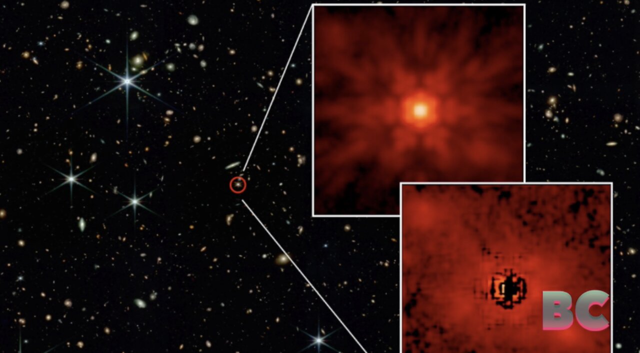 MIT astronomers observe elusive stellar light surrounding ancient quasars