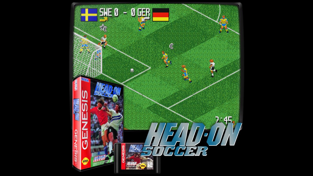 Head-On Soccer - rom - megadrive - download link direct