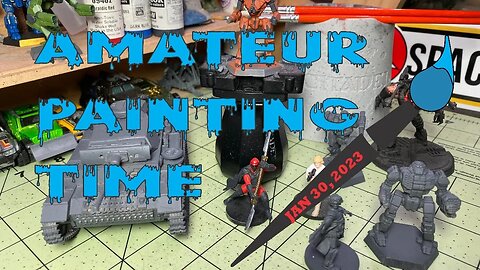 Miniature Monday Painting Stream - 30 Jan 2023