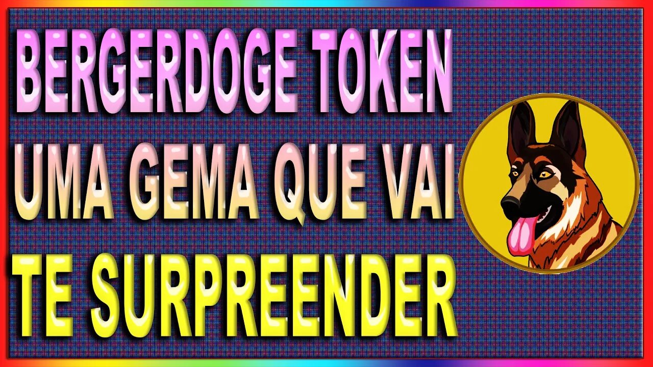 BERGERDOGE TOKEN UMA GEMA QUE VAI TE SURPREENDER