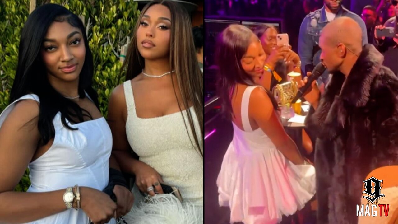 Angel Reese Sings With Usher After Attending Jordyn Woods B-Day Party! 🎤