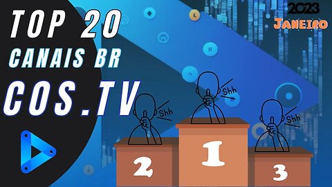 OS TOP 20 CANAIS BR #2023 MÊS JANEIRO