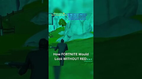 How FORTNITE Would Look WITHOUT RED #fortnite #fortnitegiveaway #fortniteseason4 #rumble #arena #arm