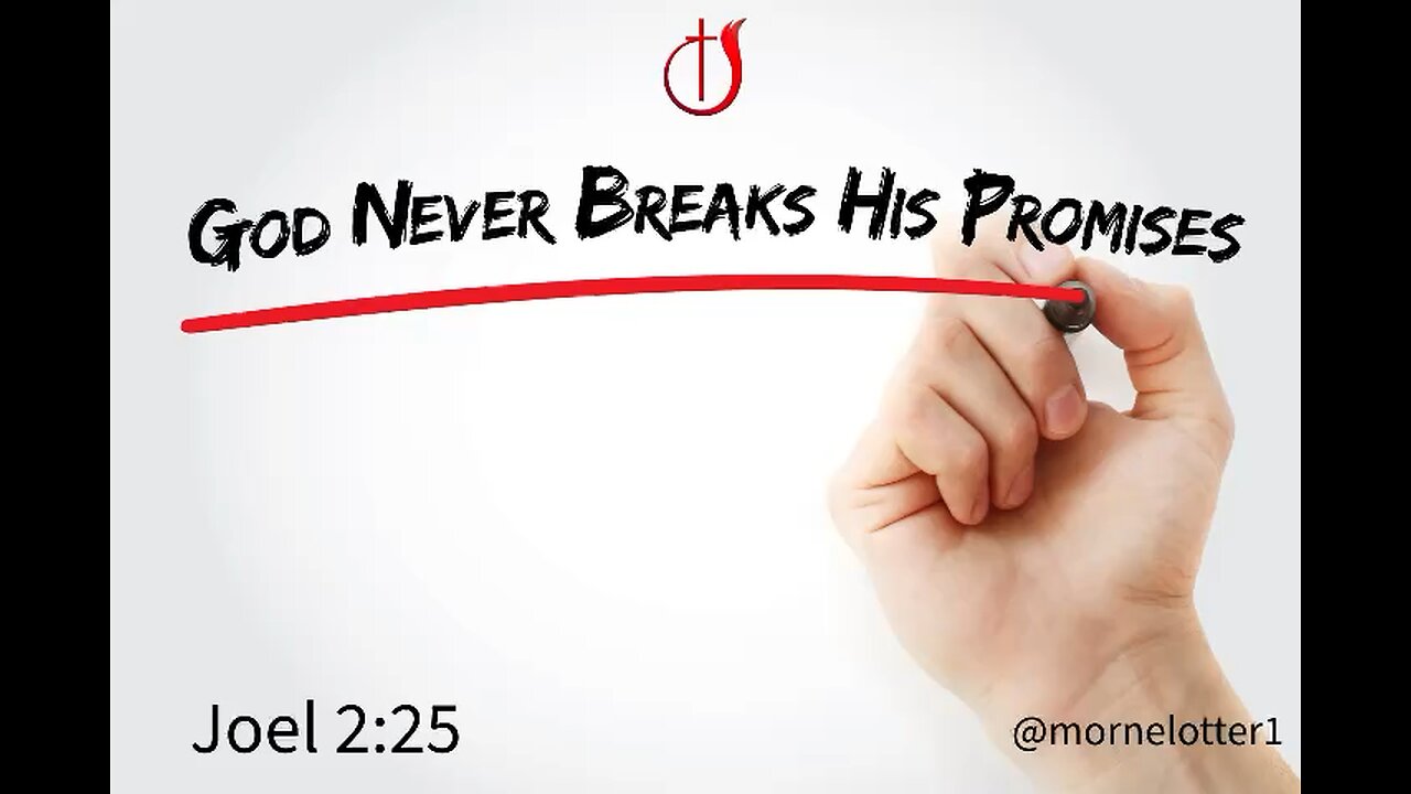 God never Breaks His promises