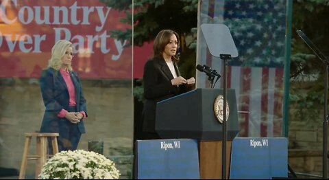 Kamala Gushes Over Liz Cheney