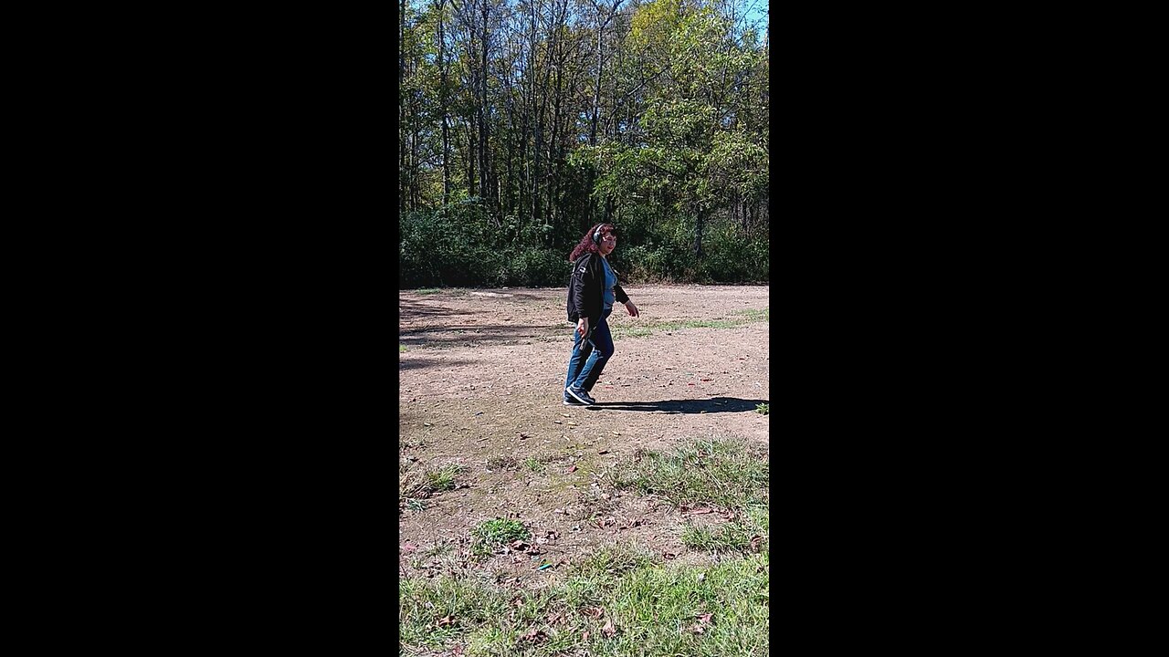 Rebecca at the range