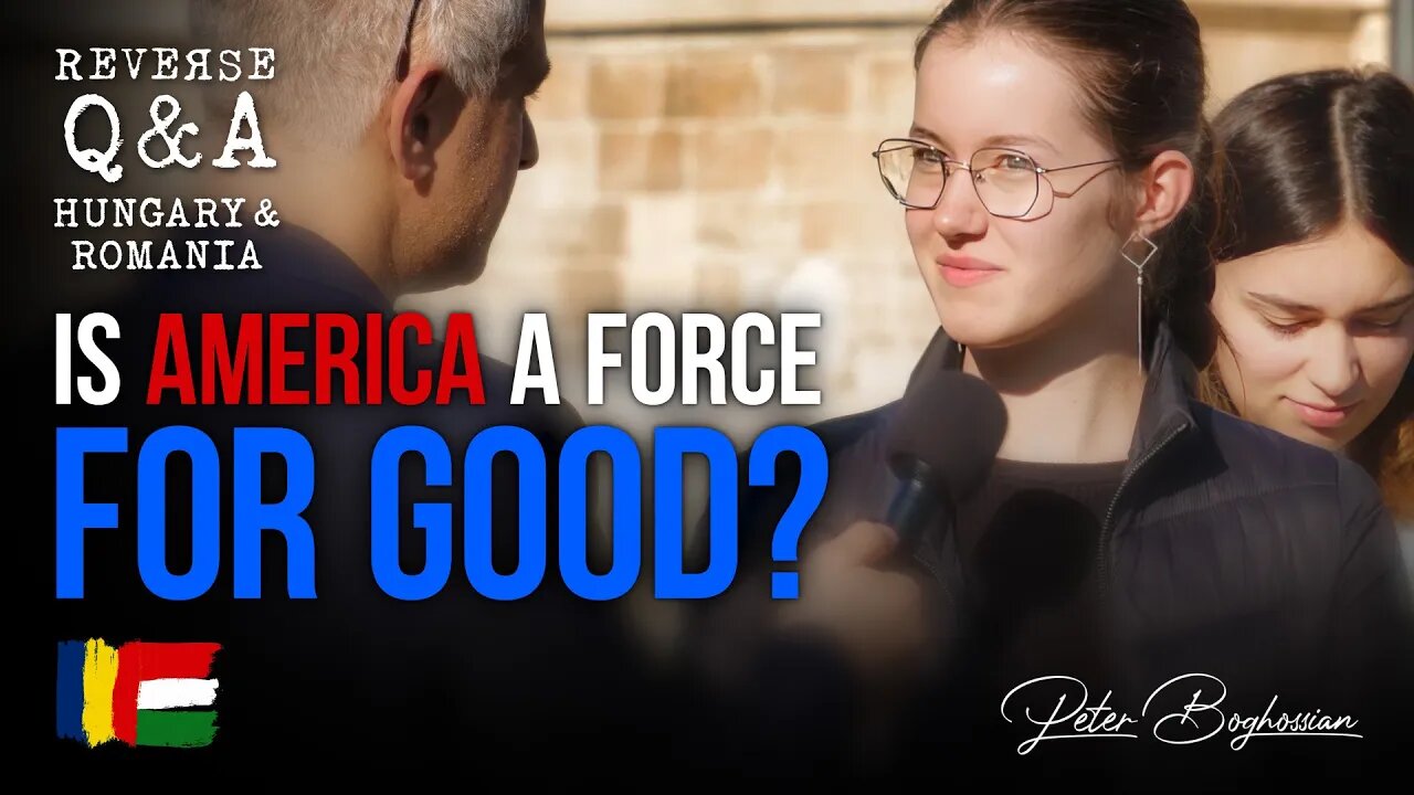 "I DON'T want to live in the USA" | Three Romanians discuss whether the US is a force for good