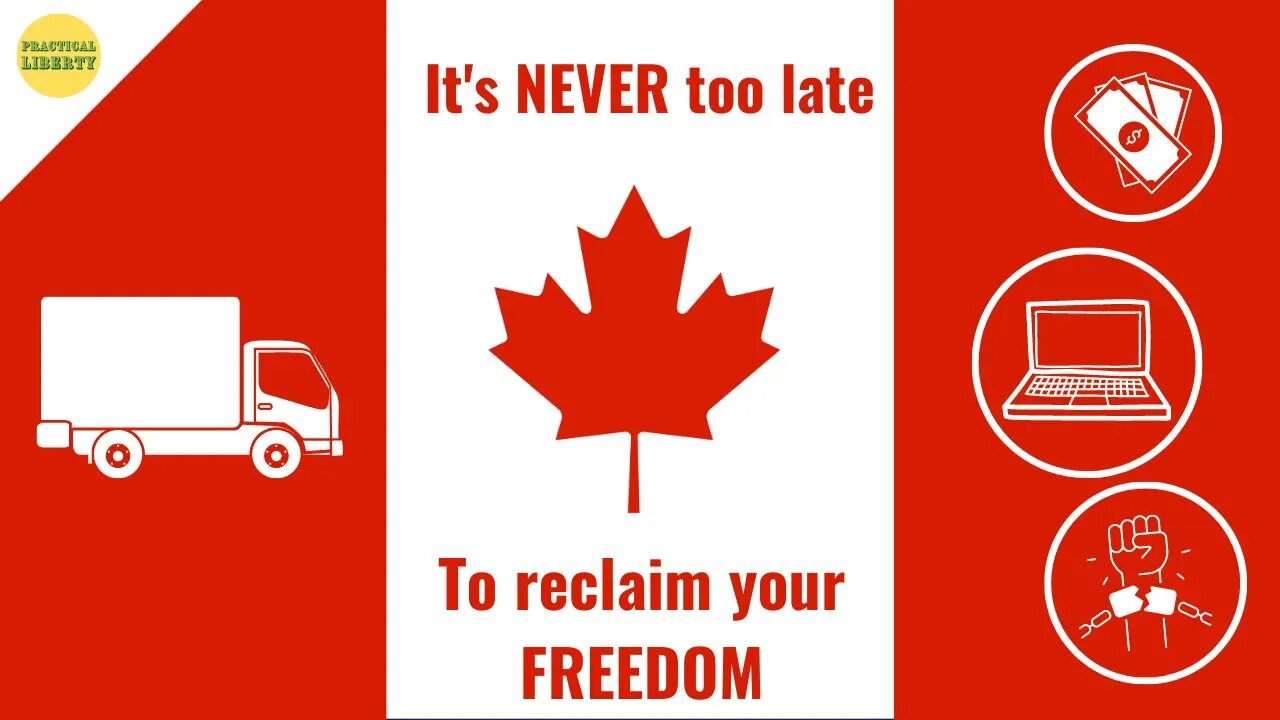 Canadian trucker quits and chooses FREEDOM