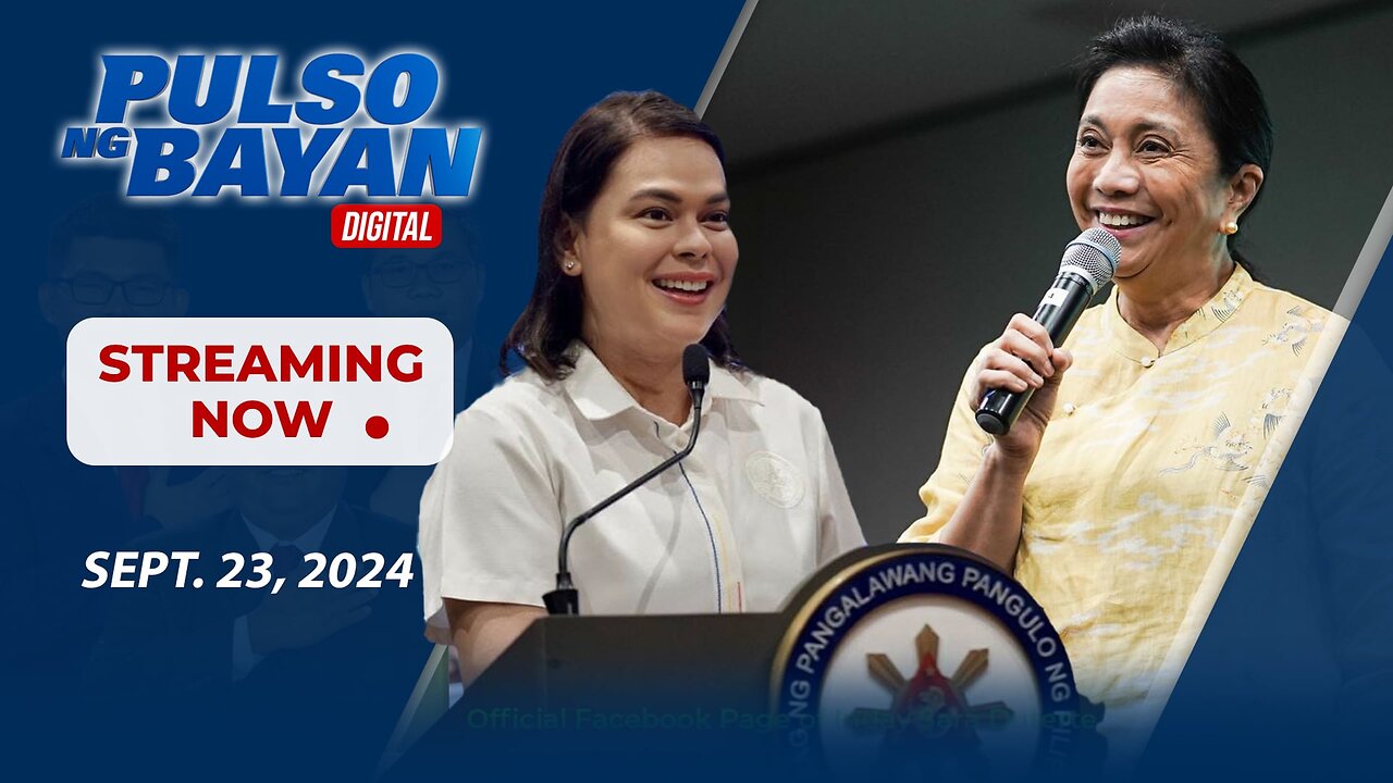 LIVE | Pulso ng Bayan with Admar Vilando at Jade Calabroso | Sept. 23, 2024