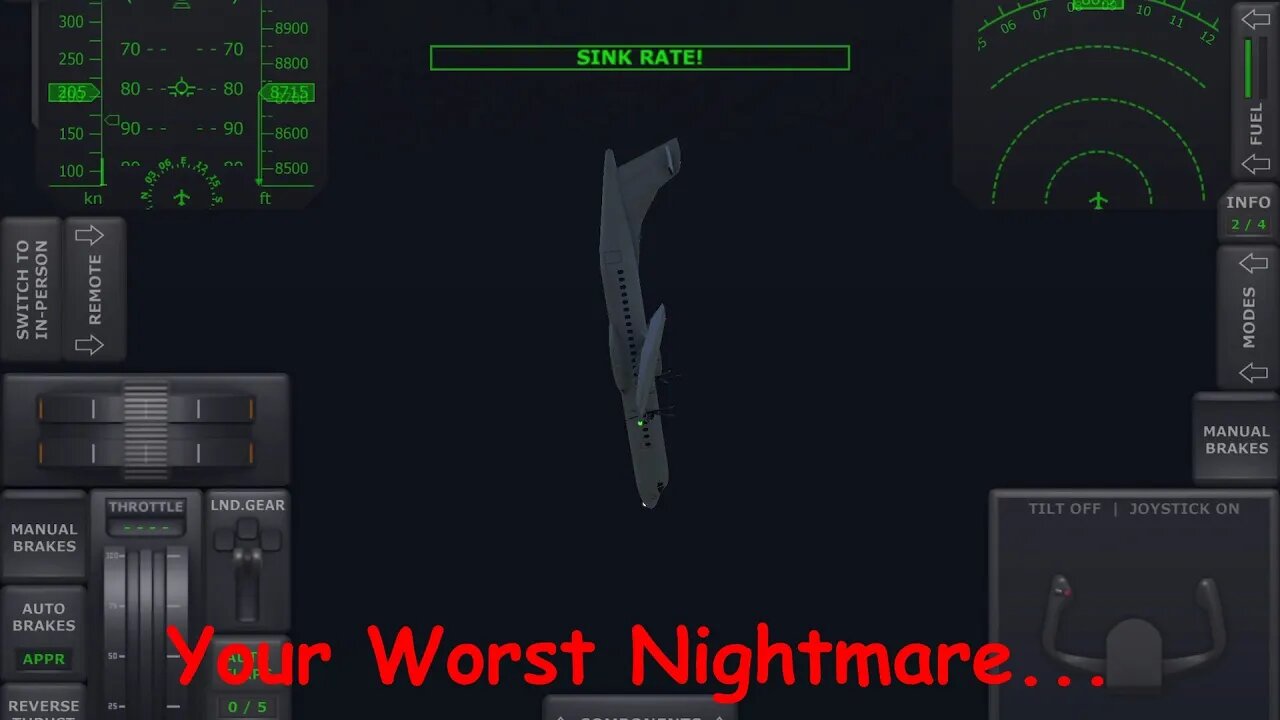 Every Passenger's Worst Nightmare... | Turboprop Flight Simulator