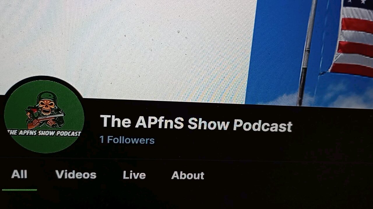 Starting in June! the APfnS Show podcast channel!