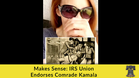 Makes Sense: IRS Union Endorses Comrade Kamala