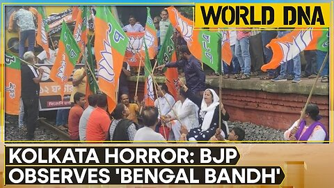 Kolkata Rape-Murder Case: BJP leaders observes 12-hour-long 'Bengal bandh' | WION World DNA