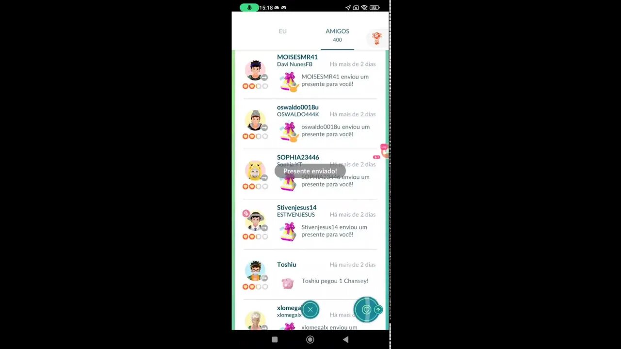 Live de Pokémon GO - Evento Do Dia Internacional Dos Namorados 💖💖💖