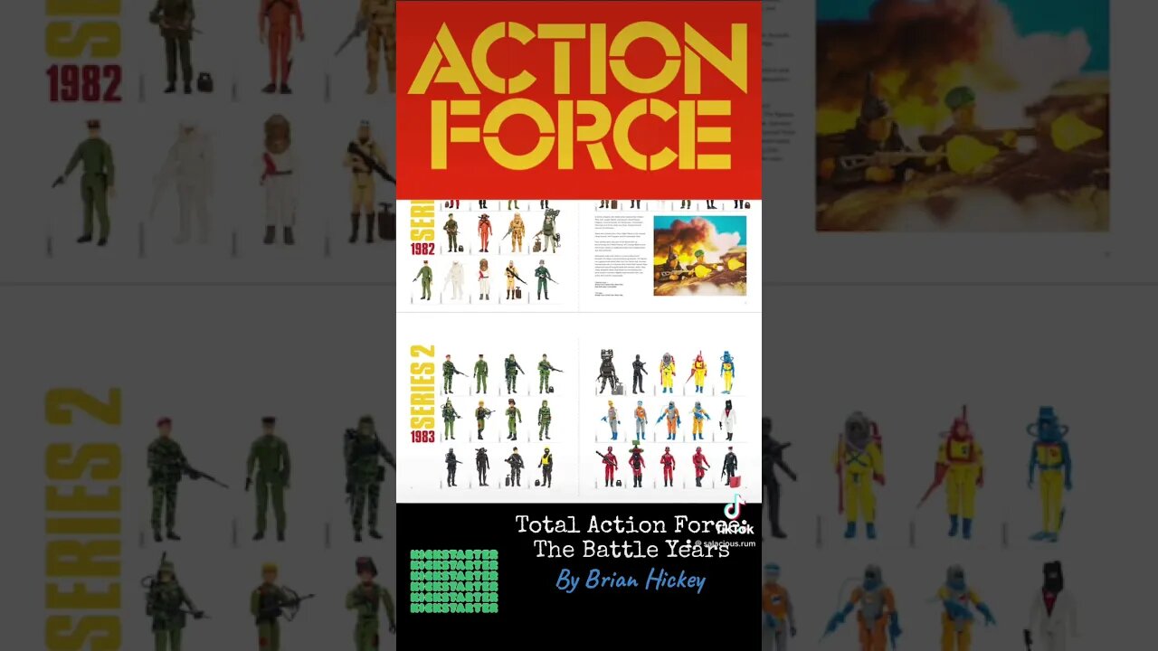 Total Action Force: The Battle Years by Brian Hickey (Back On Kickstarter) #actionman #gijoe