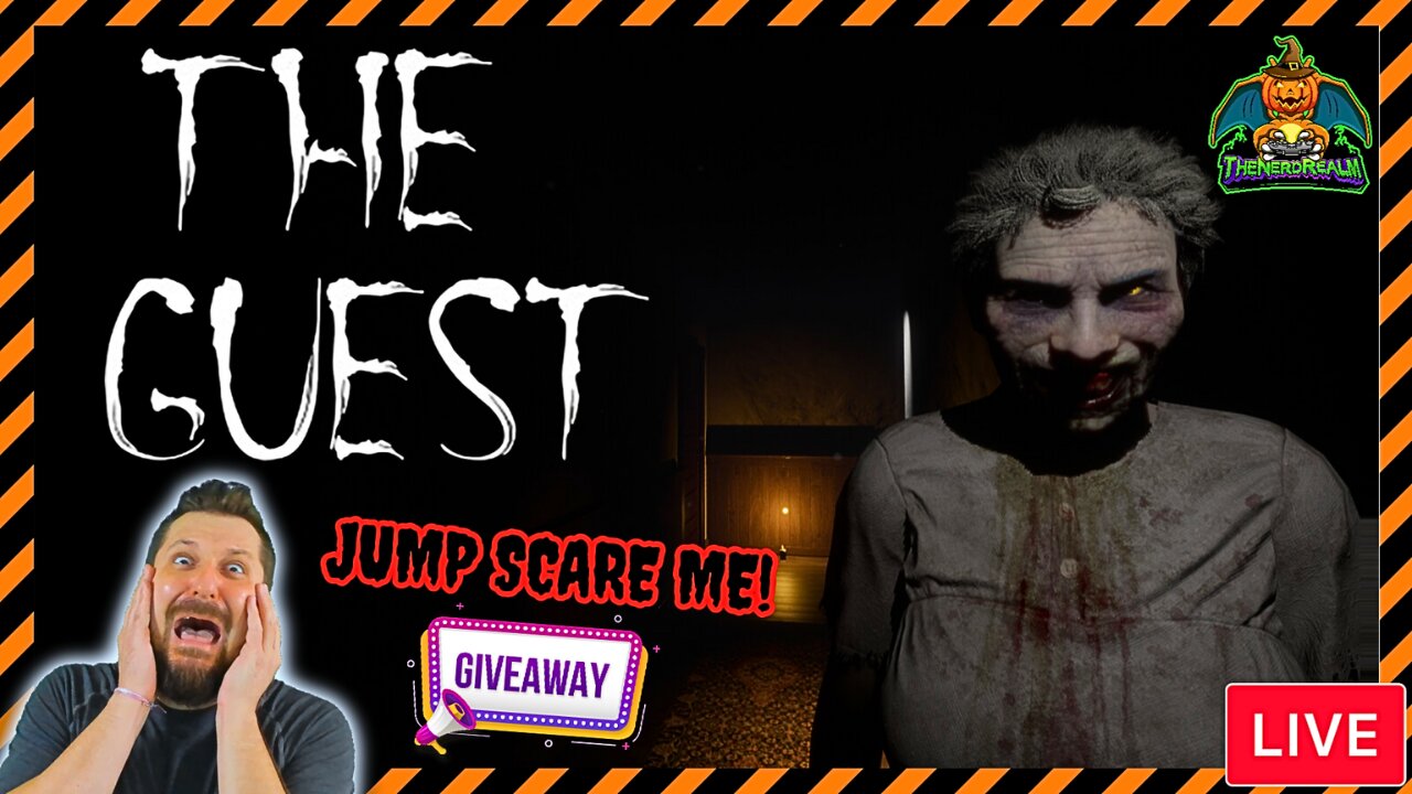 The Guest | Jump Scare Alerts On | Giveaways | Scare Me & Win! | 1st Time Playing | Halloween Month