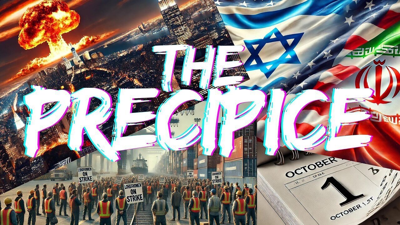 THE PRECIPICE - WW3 ISRAEL IRAN - PORT STRIKES & OCTOBER SURPRISE with JOSH REID