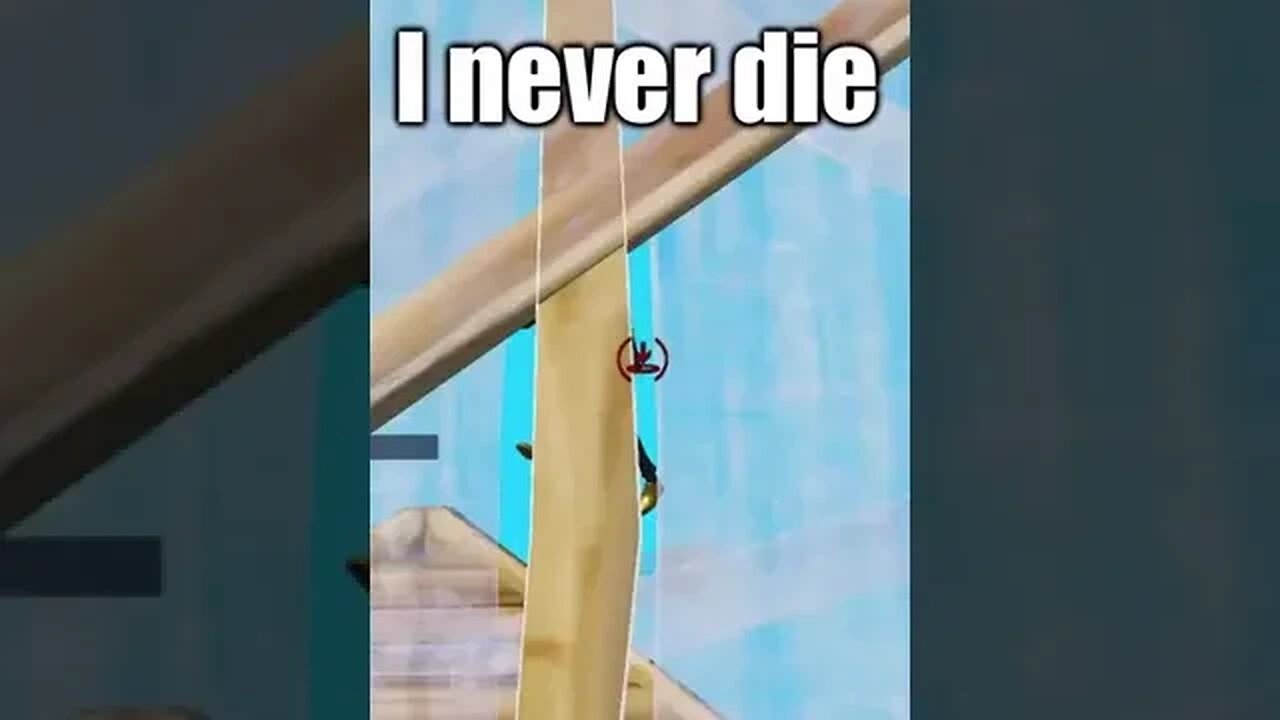 It is impossible for me to die #shorts #fortniteshorts #gaming