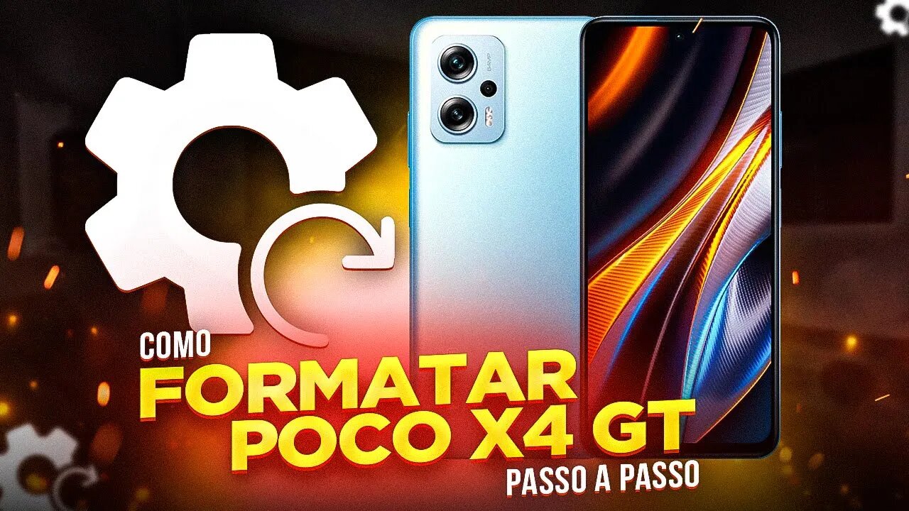 Como FORMATAR POCO X4 GT (PASSO A PASSO)