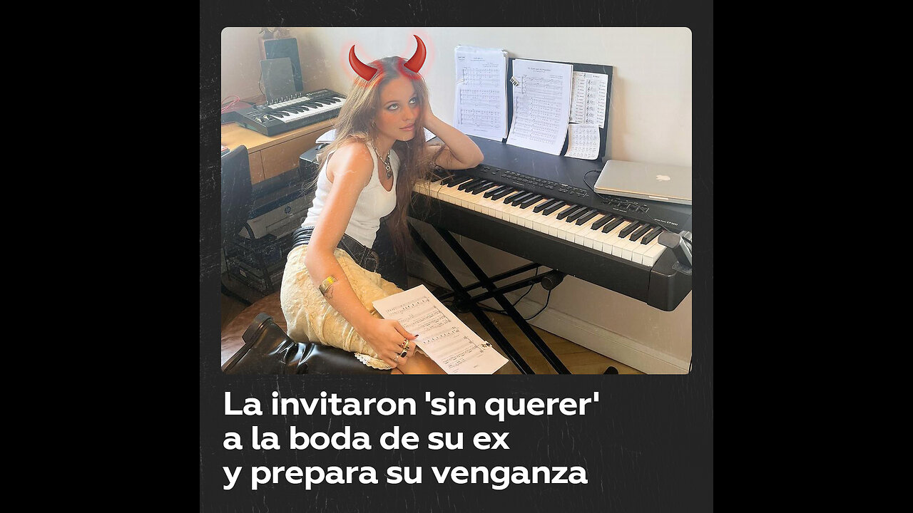 Chica pretende cantar en la boda de su exnovio