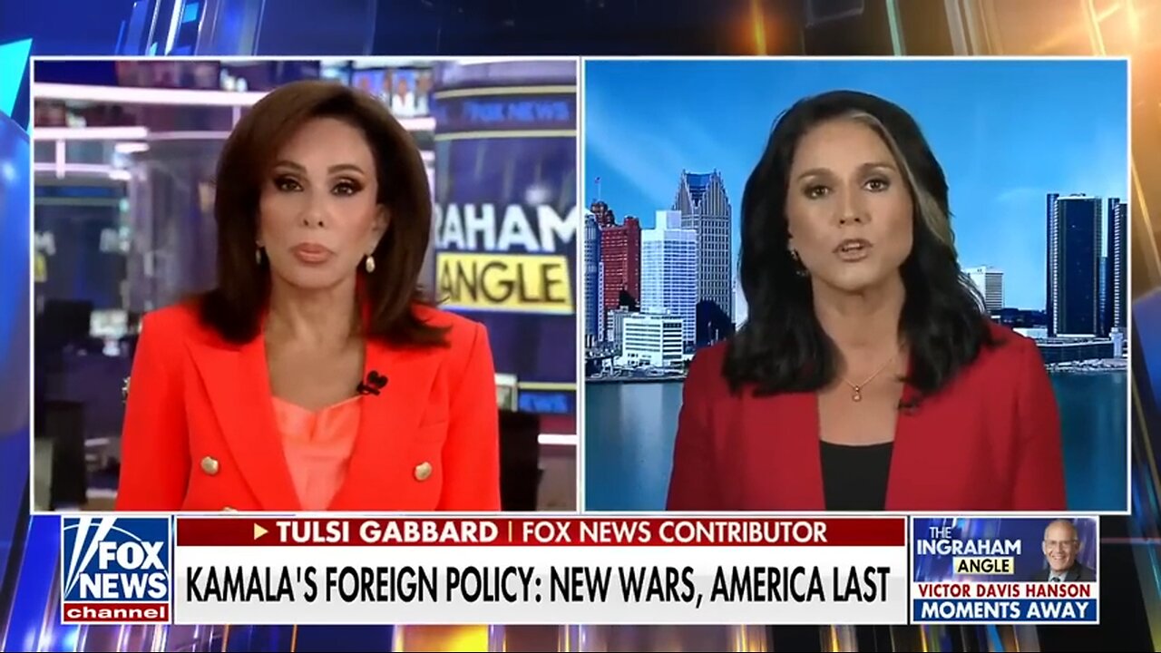 TULSI GABBARD JOINS JUDGE JEANINE