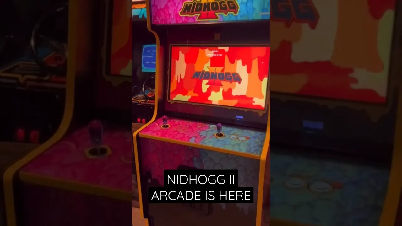 Nidhogg II Is Here #nidhogg #arcade #indiegame