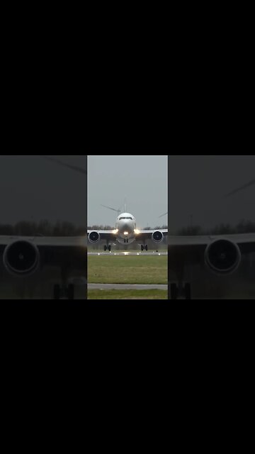 ⚠️💨Serious Crosswind + Wet Runway!