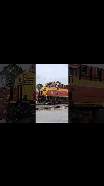 Florida East Coast Railway FEC-202 at South Daytona Florida February 5 2023 #railfanrob
