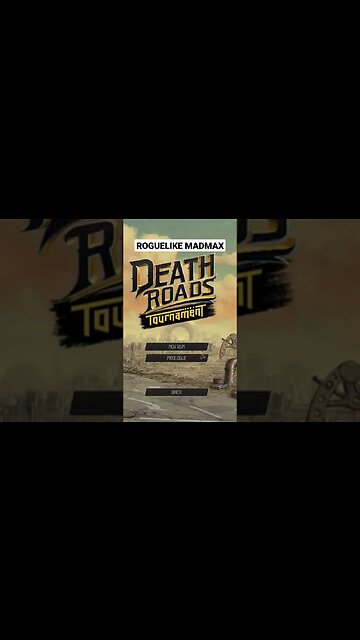 ROGUELIKE estilo mad Max #deathroad #deathroadtocanada #roguelike #vampiresurvivors #shorts #fyp