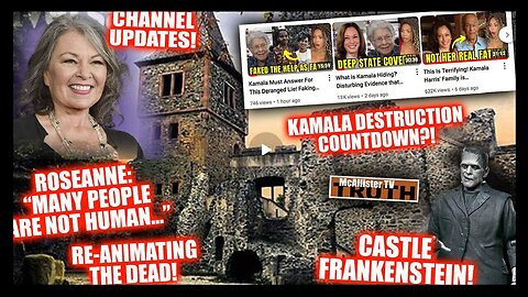 BQQM - Kamala Dumpster Fire - Roseanne Confirms Non Humans - 10/4/24..