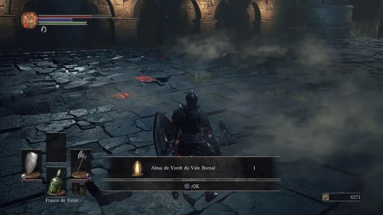 Dark souls 3: Enfrentando o cachorro caramelo