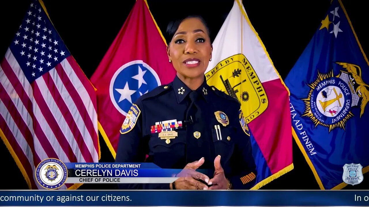 Chief Cerelyn Davis' remarks concerning Tyre Nichols