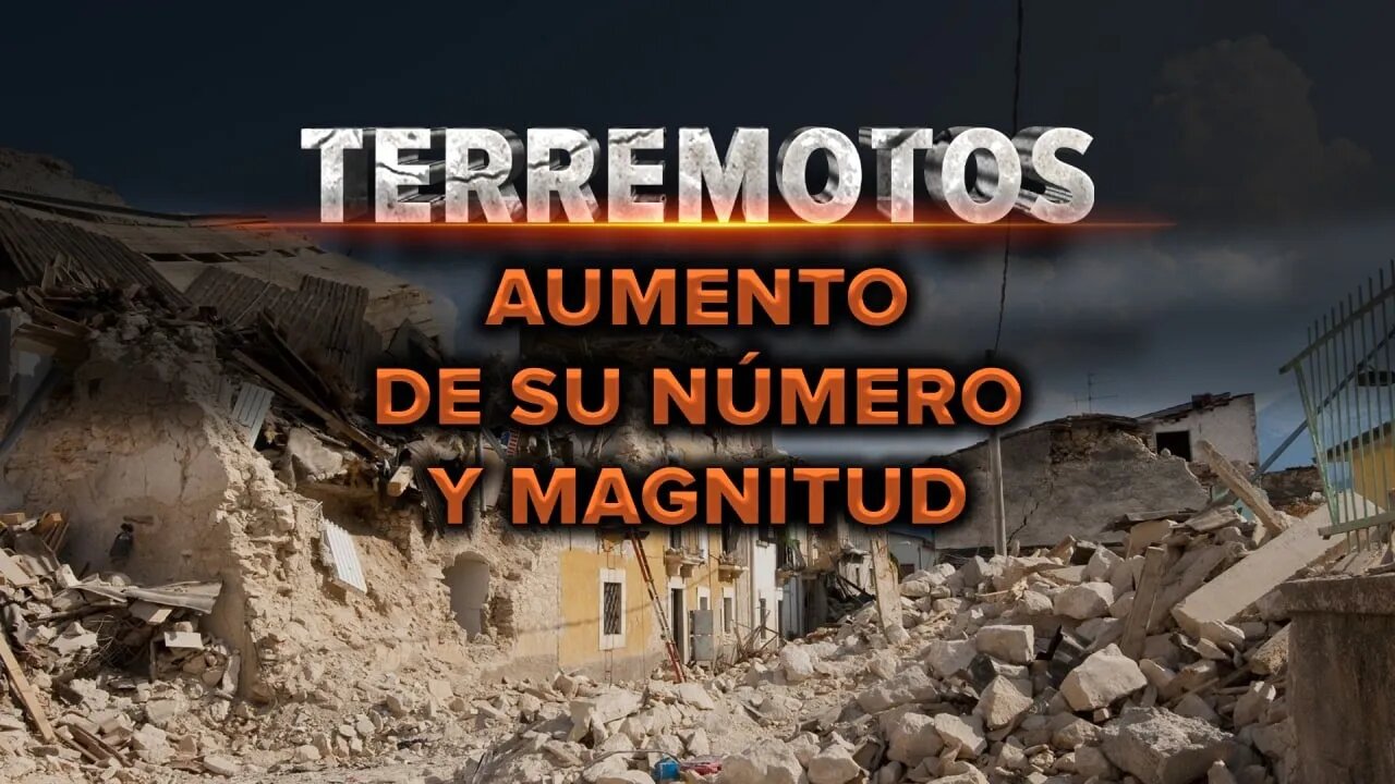 Los terremotos crecen en número e intensidad