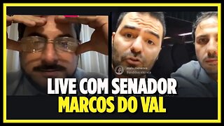 LIVE COM SENADOR MARCOS DO VAL | Com Renan Santos e Arthur do Val