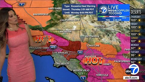 Record-breaking autumn heat wave to continue into the weekend in SoCal