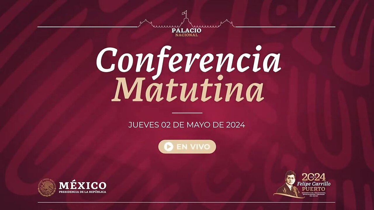 Conferencia matutina, Jueves 2 de Mayo de 2024