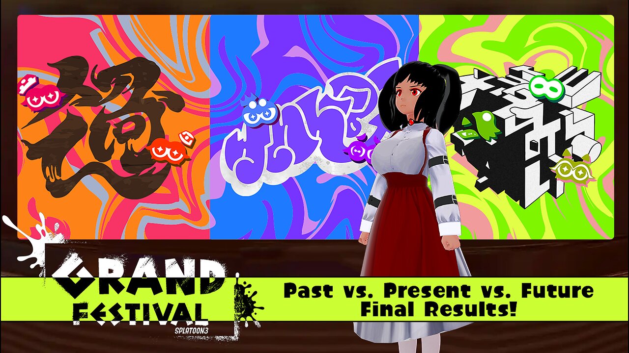 [Splatoon 3 (Grand Festival)] Past vs. Present vs. Future Final Results!