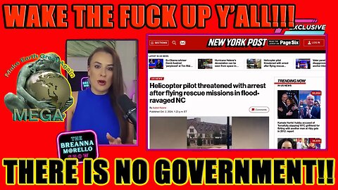 WAKE THE FUCK UP Y’ALL!!! -- THERE IS NO GOVERNMENT!! | FEMA Whistleblowers Spill The Beans, Disaster Response Goes From Bad To Worse [WATCH]