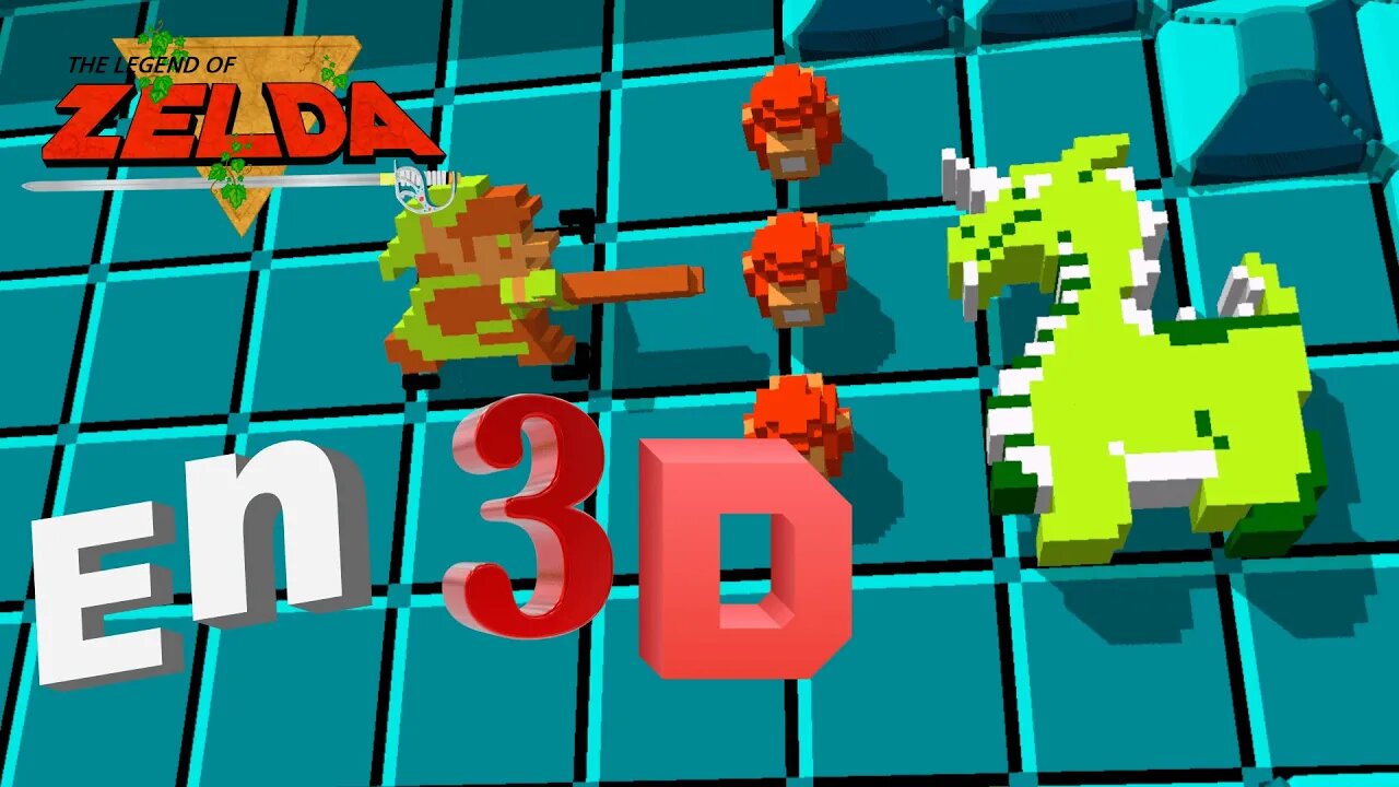 Zelda NES en 3D | Nueva vida para los juegos | Emulador 3dSen