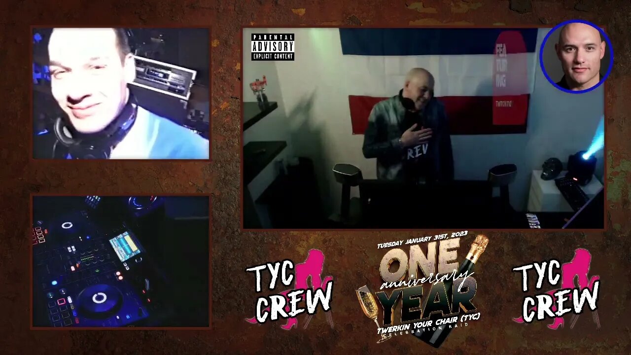 TYC's 1 Year Anniversary UC Hard House Party Tuesday Raid Train