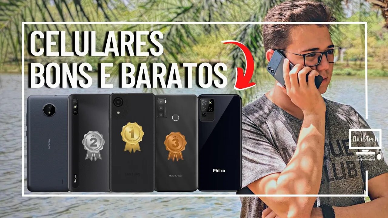 TOP 5 CELULARES ATÉ 650 REAIS! 2023 - Lista Tech