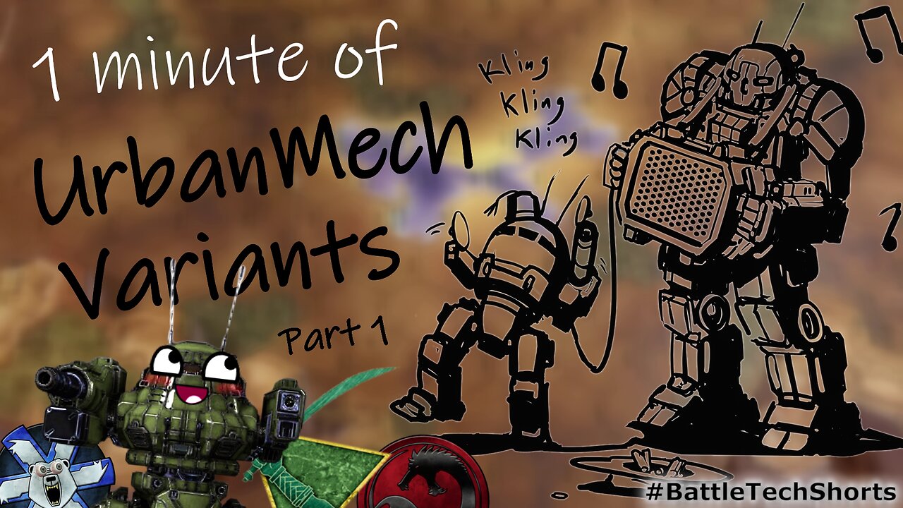 BATTLETECH #Shorts - UrbanMech Variants - Part 01