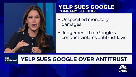 Yelp sues Google, alleging unfair advantage in search market