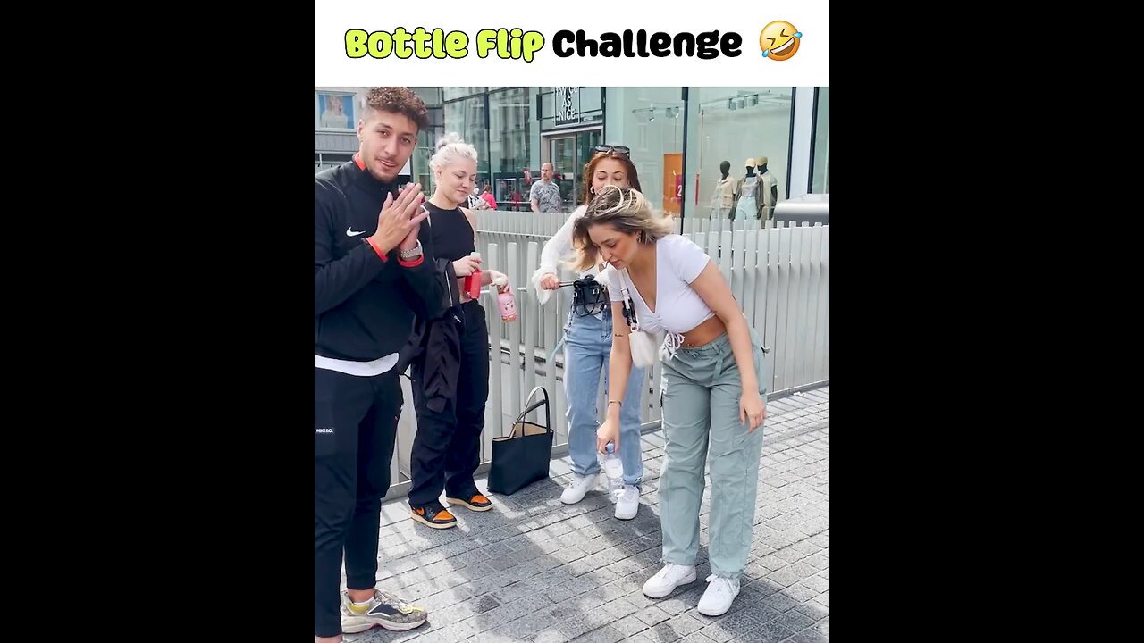 bottle flip challenge