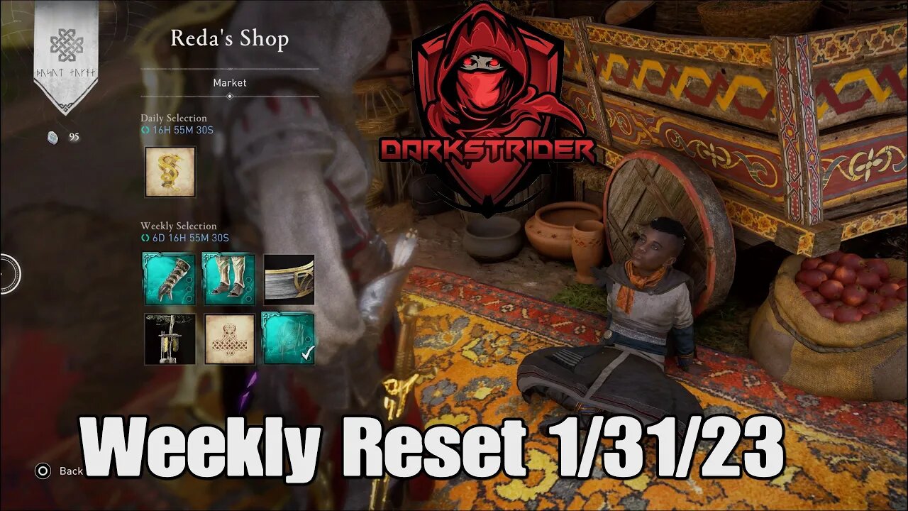 Assassin's Creed Valhalla- Weekly Reset 1/31/23