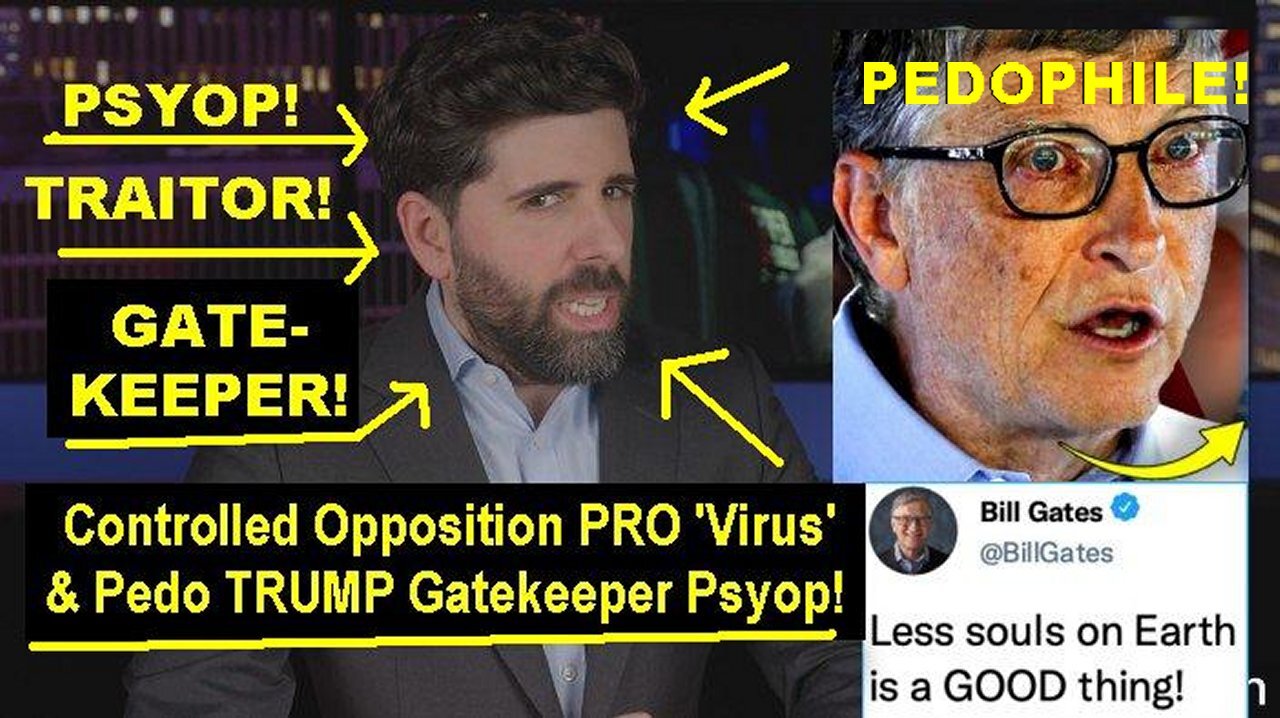 Controlled Opp. PRO 'Virus' & Pedo TRUMP Gatekeeper Psyop 'The People's Voice' in Plain Sight!