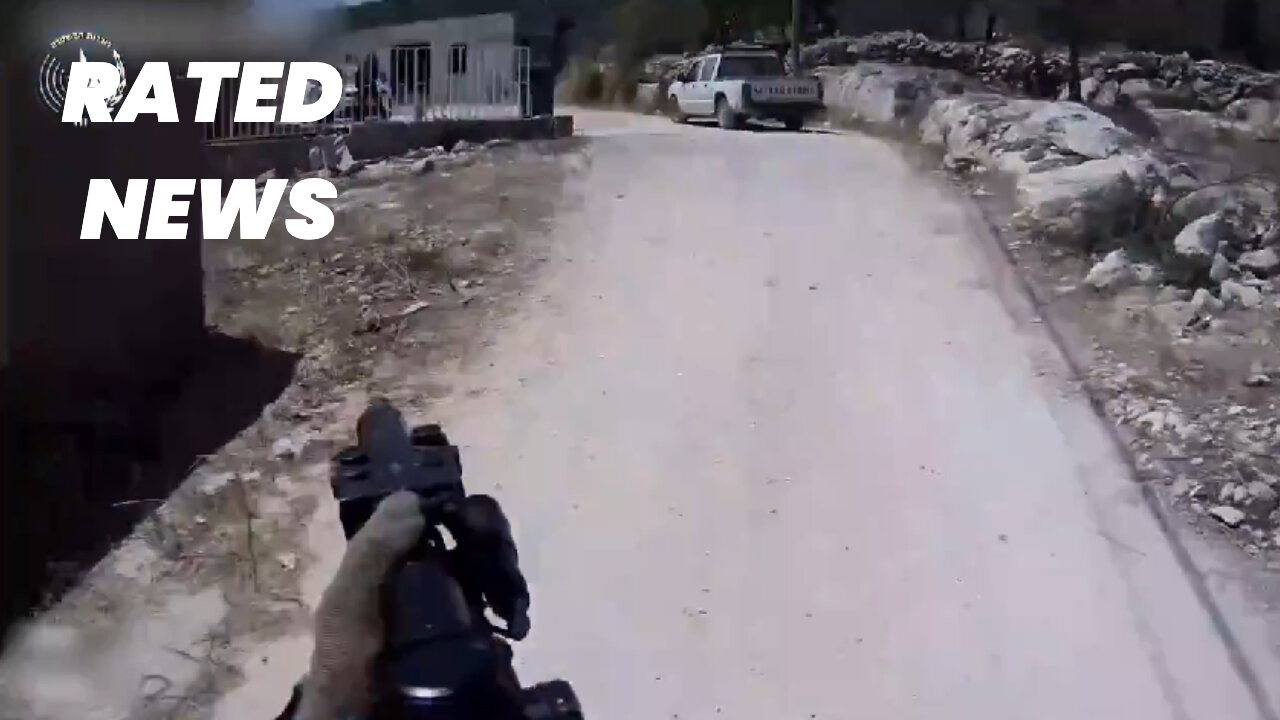 Israeli Police Share Video of Fighters Engaging Armed Groups in West Bank